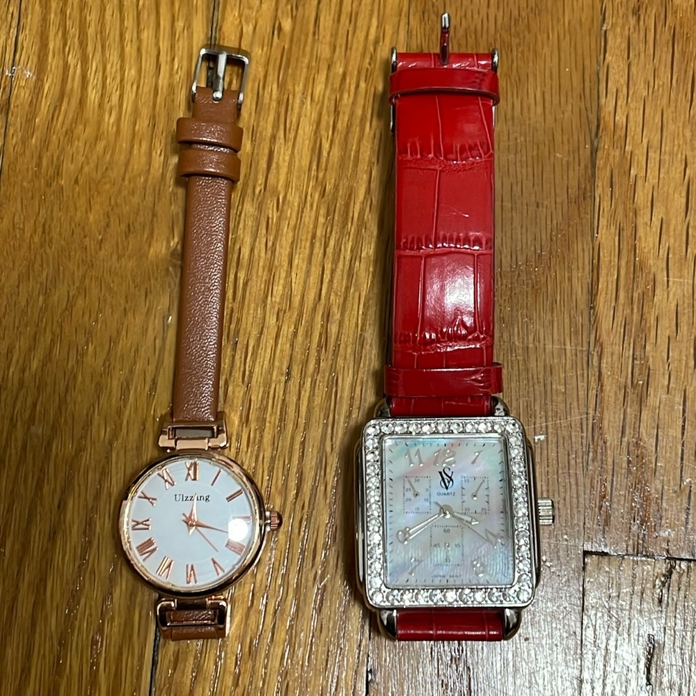 Set of beautiful watches